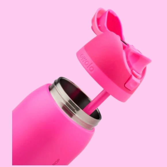 New Owala Be Mine 40 oz Color Drop Freesip Pink Stainless Steel Water Bottle - Picture 2 of 6